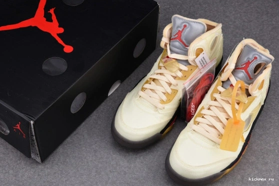 O-W DH8565-100 DH8565-100 AIR Jordan 5 Sail Retro 0518